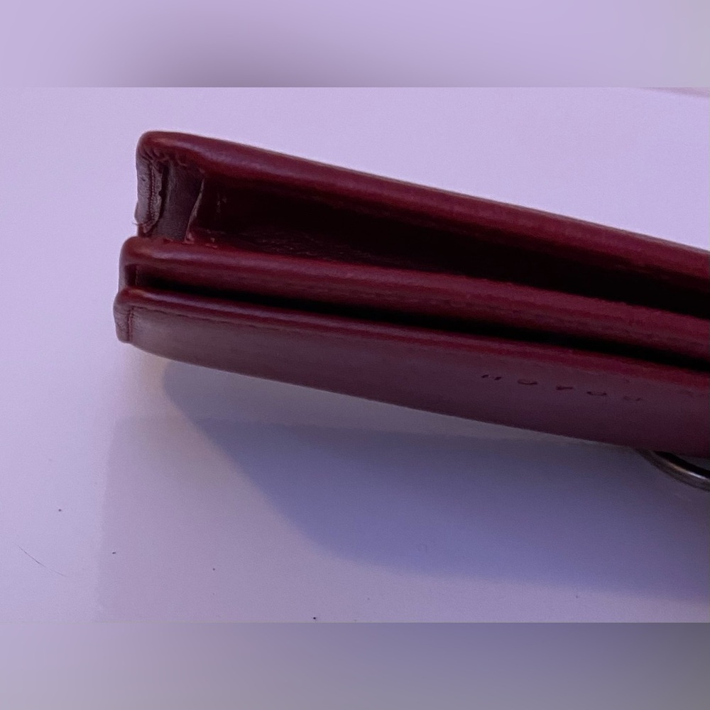 Vintage Coach Red‎ Bedford Multi-Function Purse Wallet 6994 - Picture 9 of 10